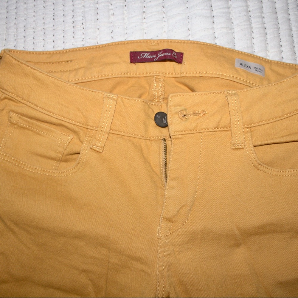 Mavi Jeans in Mustard Yellow- 27/32